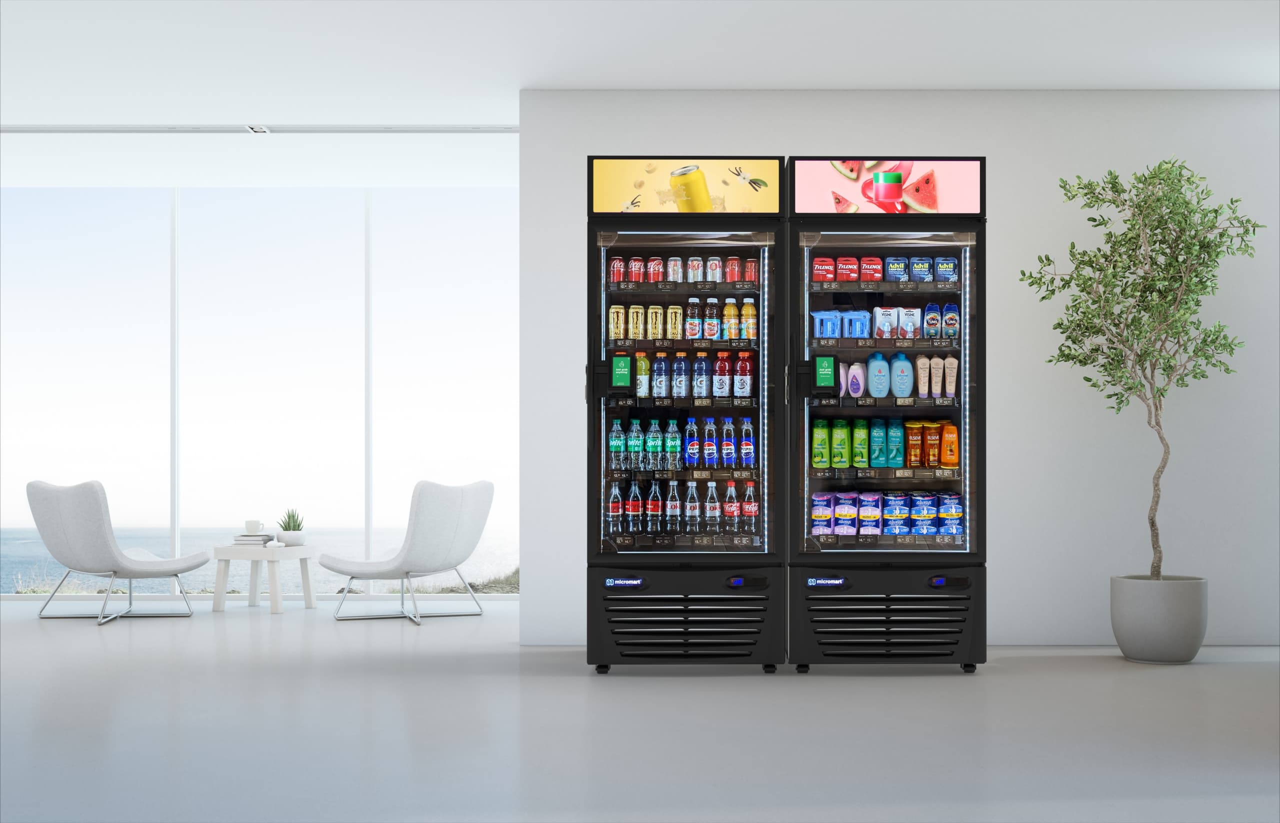Micromart background